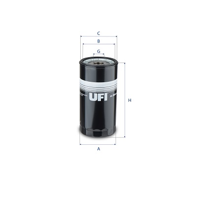 Filtro carburante UFI 24.264.00