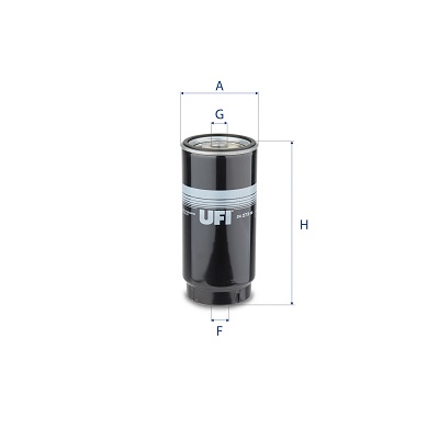 Filtro carburante UFI 24.273.00