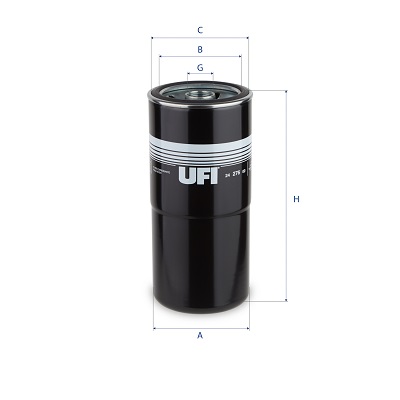 Filtro carburante UFI 24.276.00