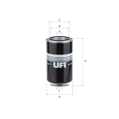 Filtro carburante UFI 24.277.00