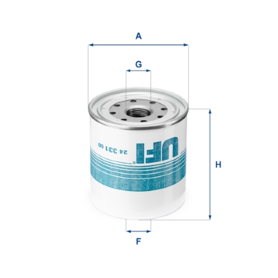 Filtro carburante UFI 24.331.00