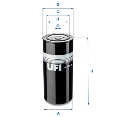 Filtro carburante UFI 24.336.00