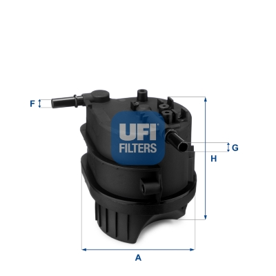 Filtro carburante UFI 24.343.00