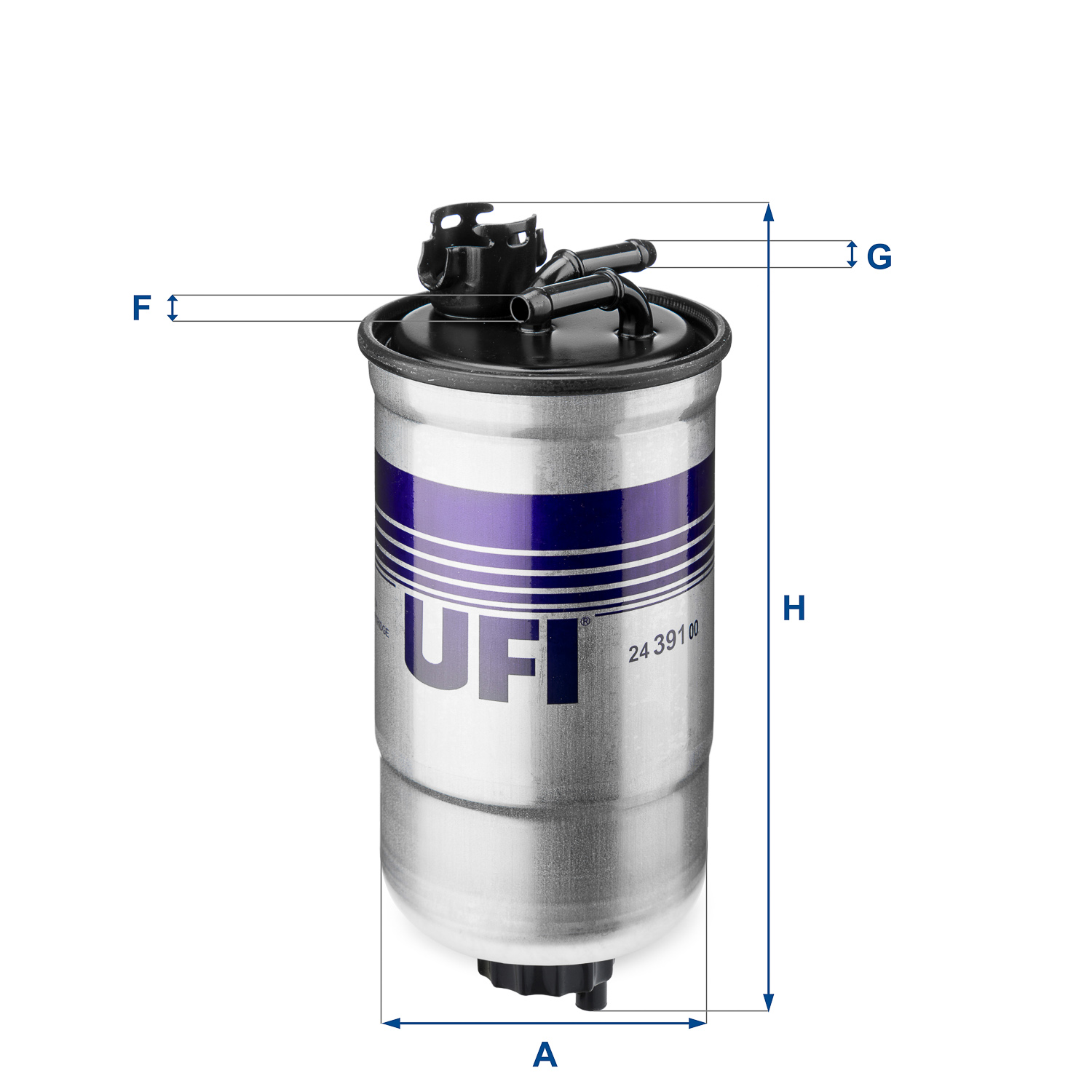 Filtro carburante UFI 24.391.00