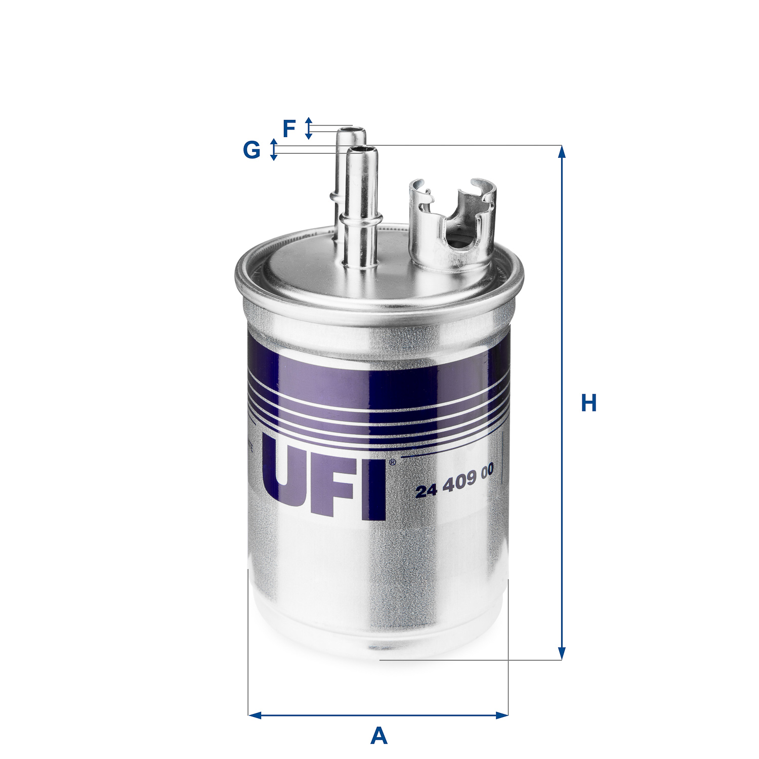 Filtro carburante UFI 24.409.00