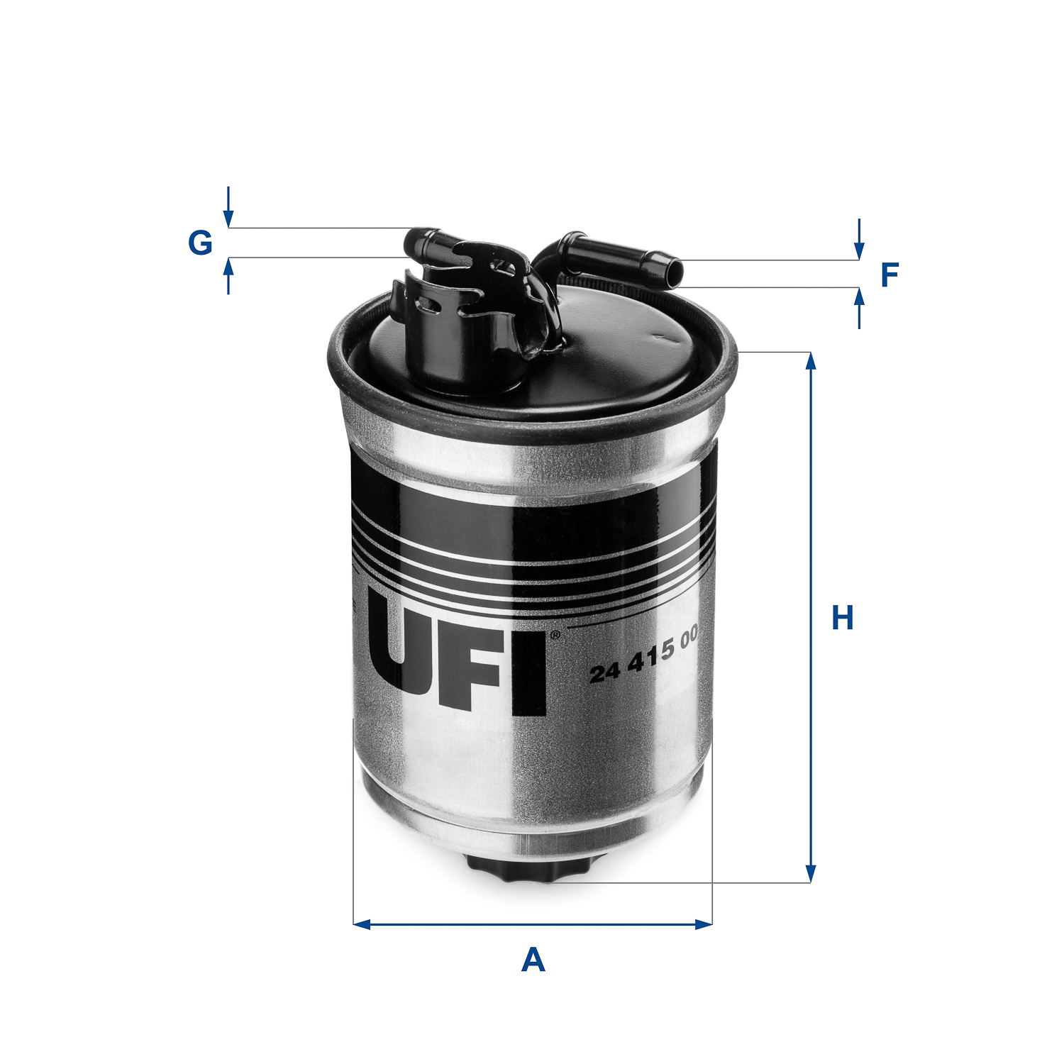 Filtro carburante UFI 24.415.00
