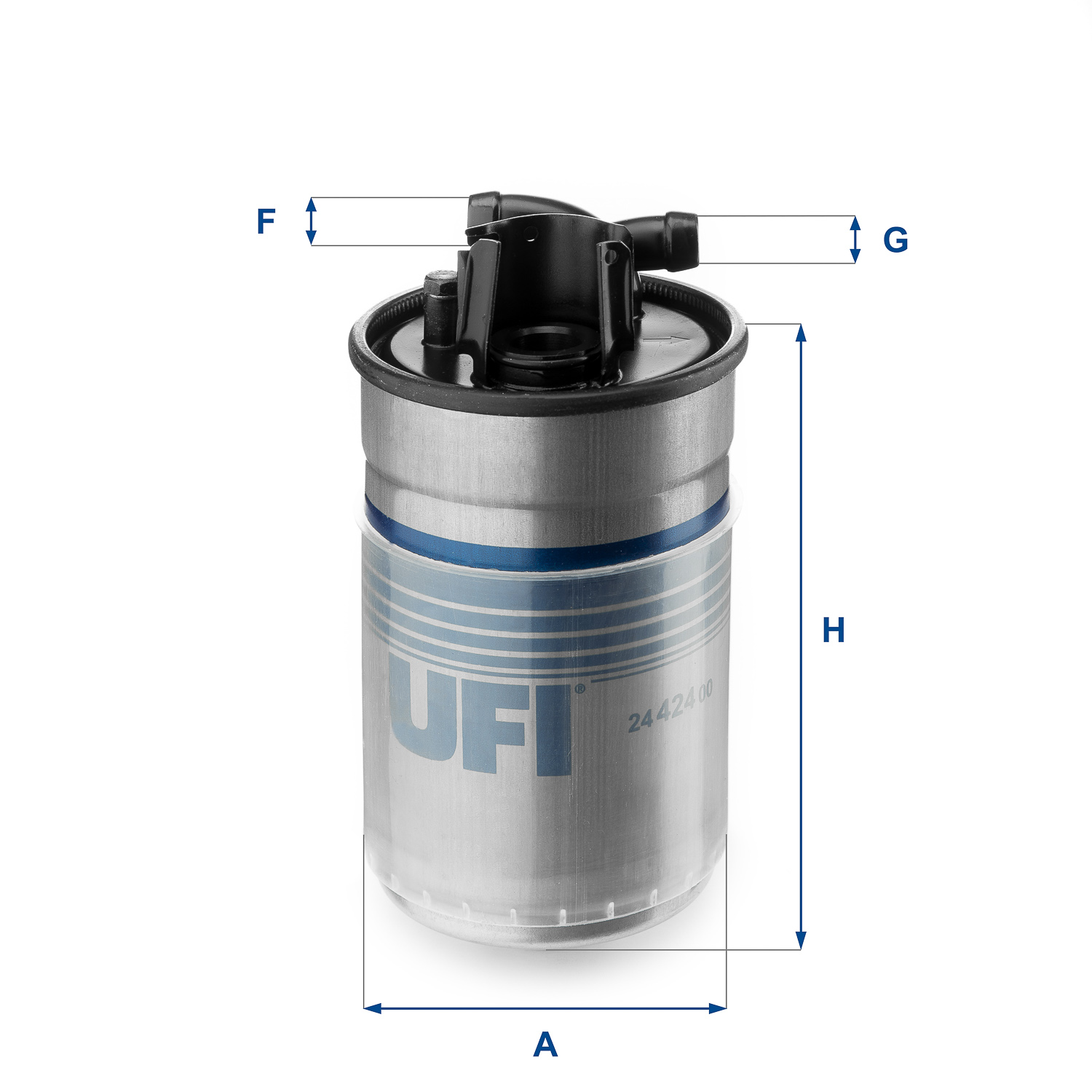 Filtro carburante UFI 24.424.00