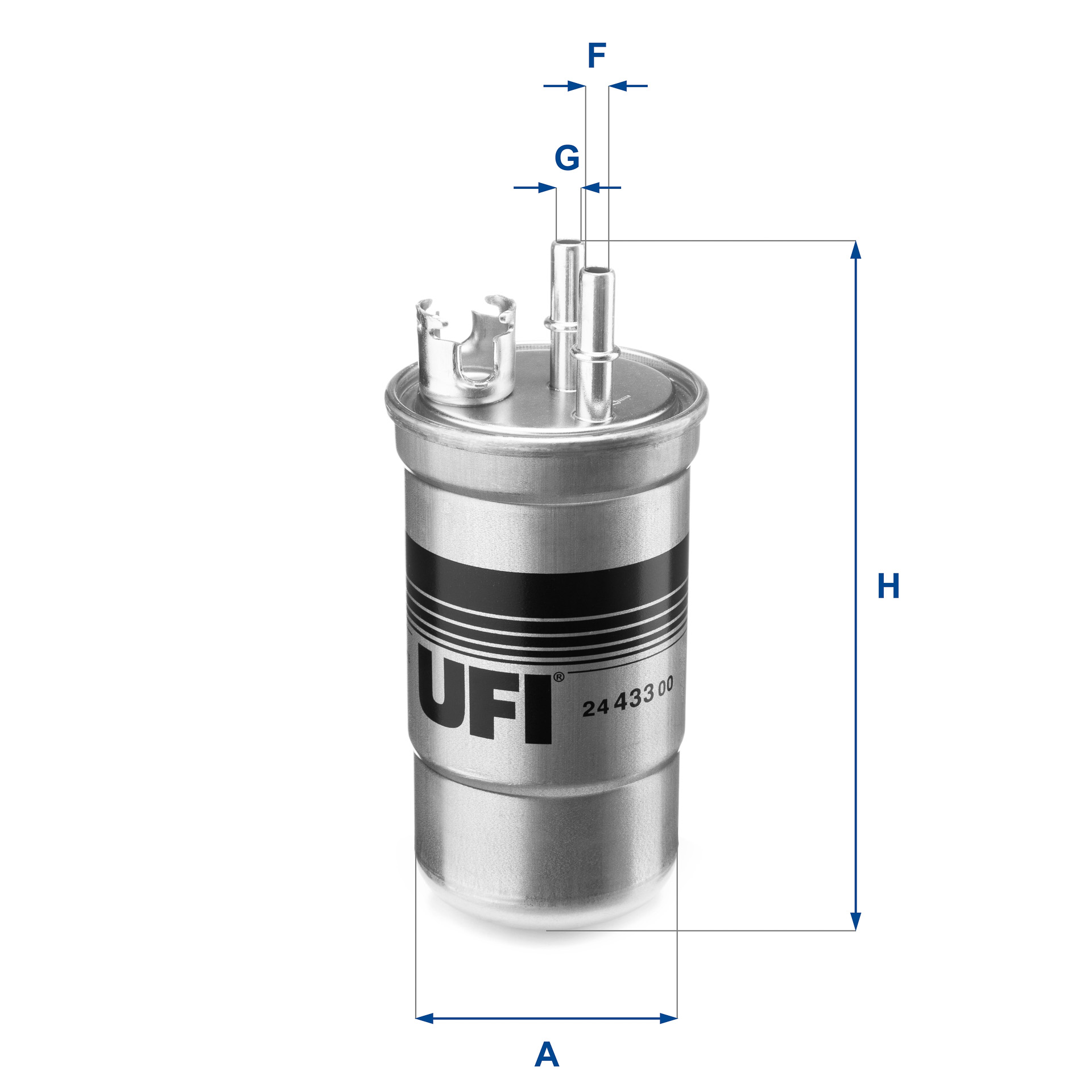 Filtro carburante UFI 24.433.00