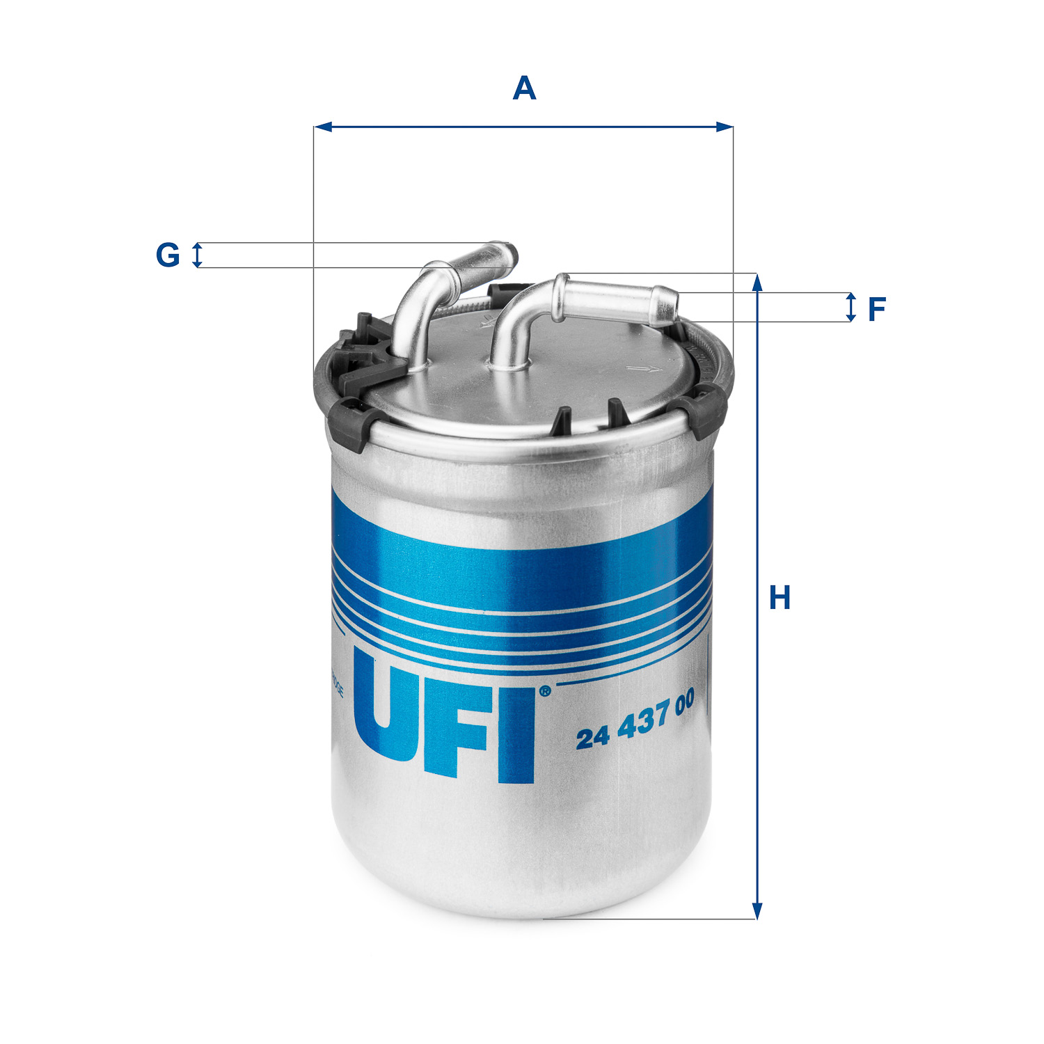 Filtro carburante UFI 24.437.00