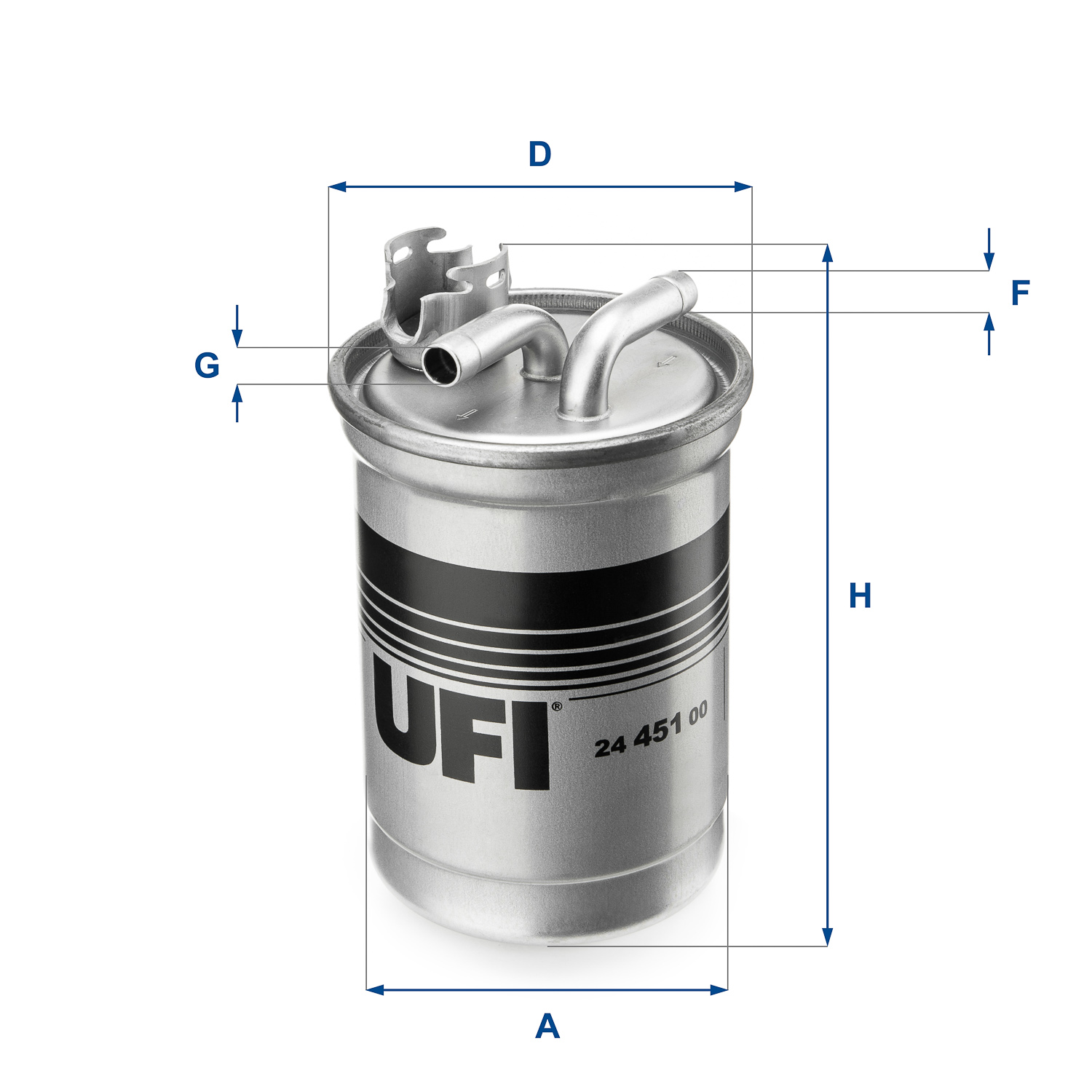 Filtro carburante UFI 24.451.00