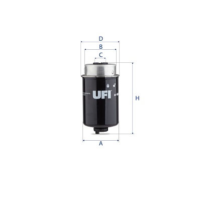 Filtro carburante UFI 24.464.00