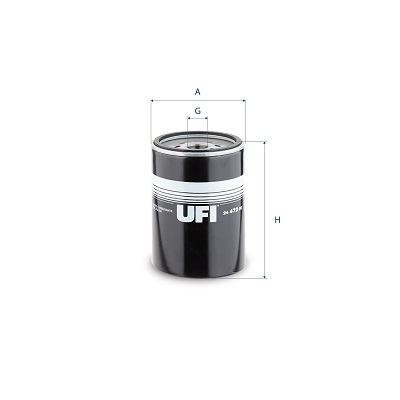 Filtro carburante UFI 24.472.00