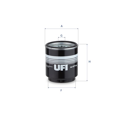 Filtro carburante UFI 24.477.00