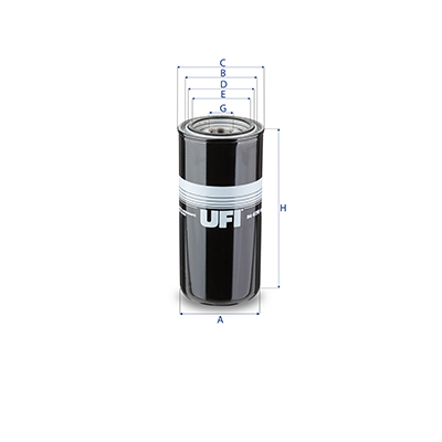 Filtro carburante UFI 24.478.00