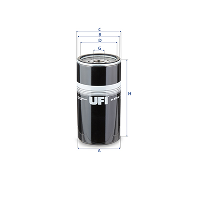 Filtro carburante UFI 24.479.00