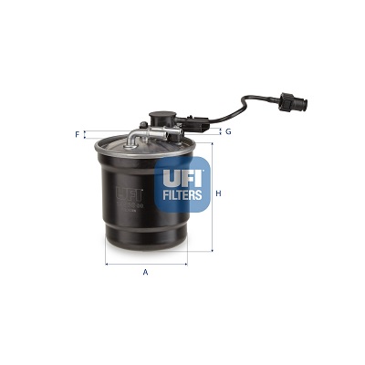 Filtro carburante UFI 24.530.00