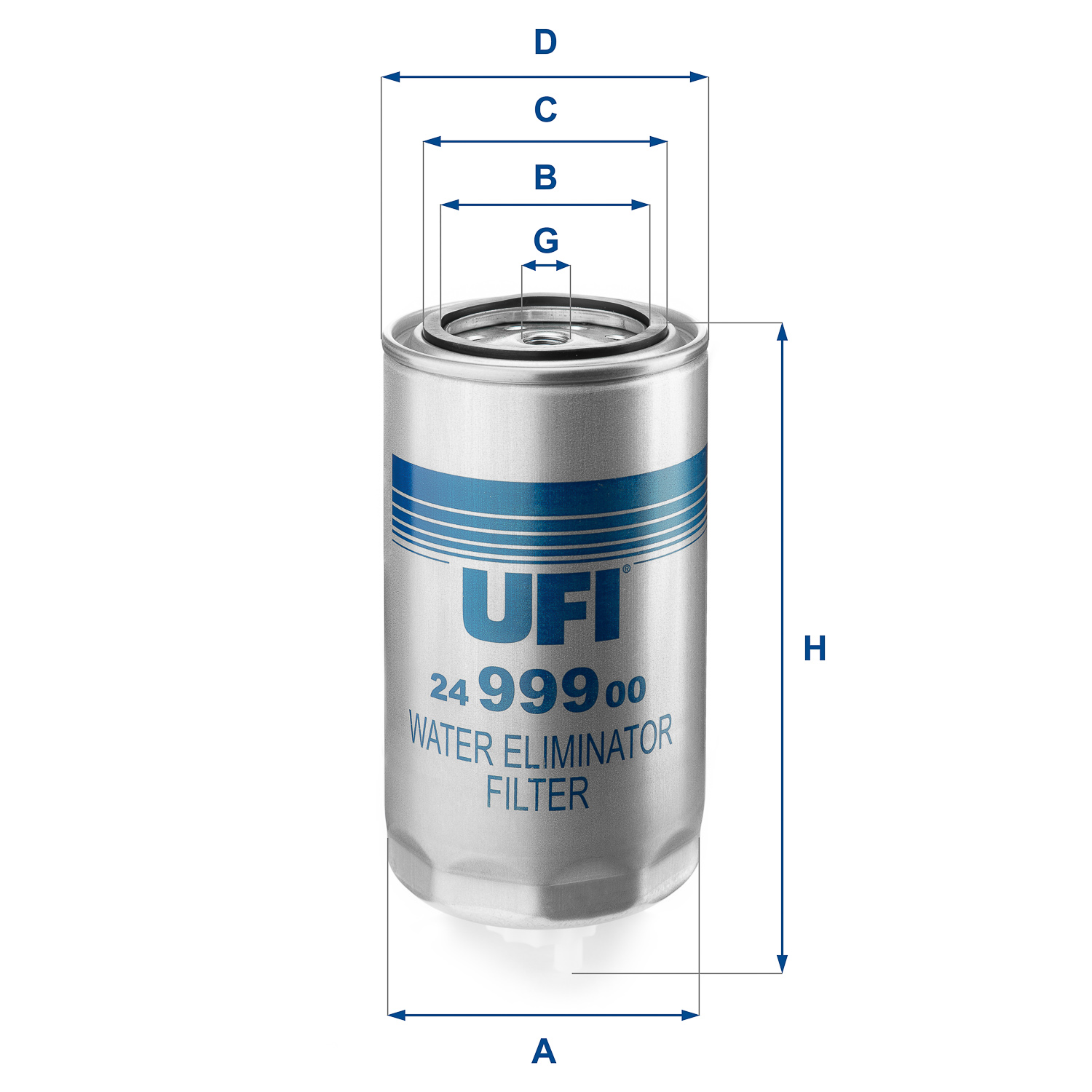 Filtro carburante UFI 24.999.00