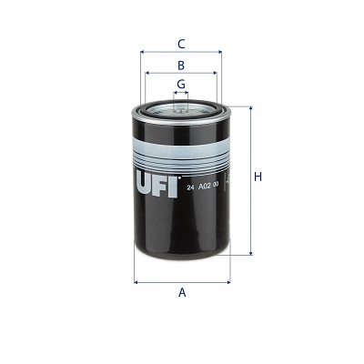 Filtro carburante UFI 24.A02.00