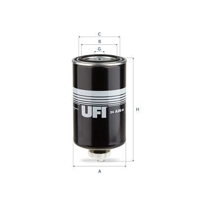 Filtro carburante UFI 24.A26.00