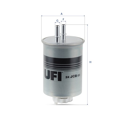 Filtro carburante UFI 24.JCB.02