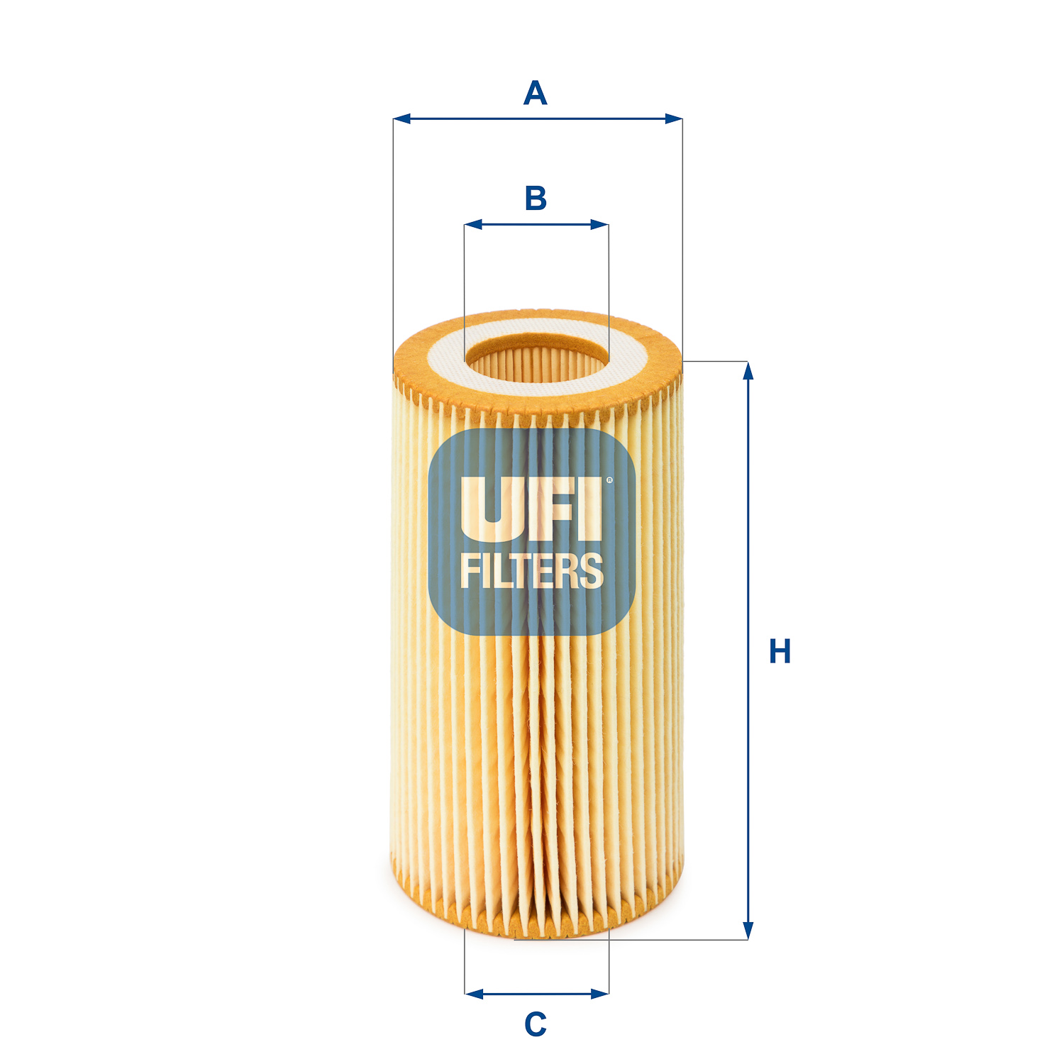 Filtro olio UFI 25.001.00