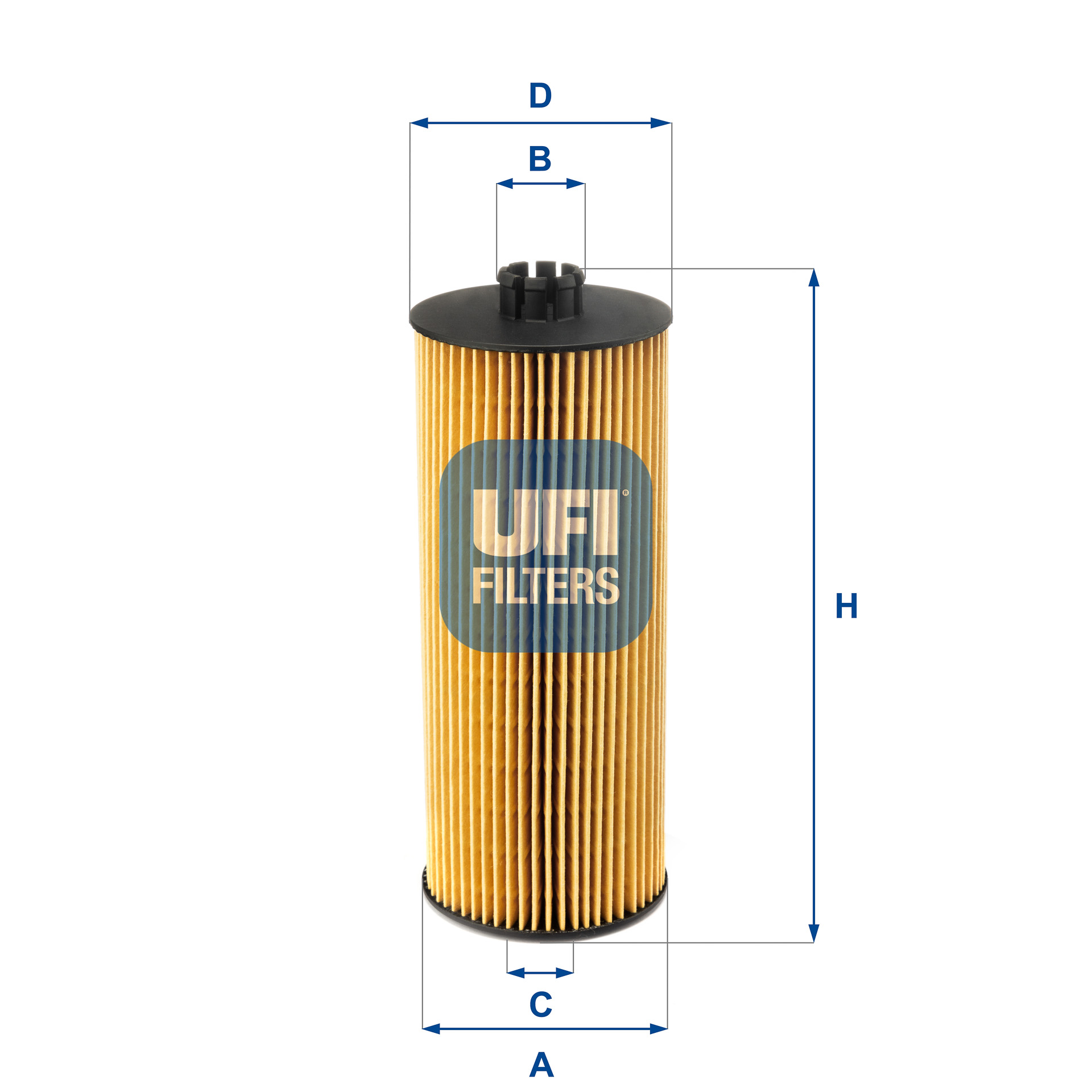 Filtro olio UFI 25.005.00