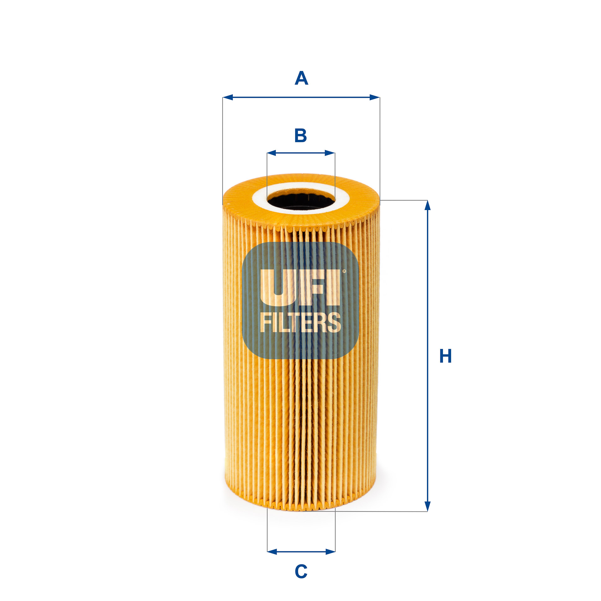 Filtro olio UFI 25.009.00