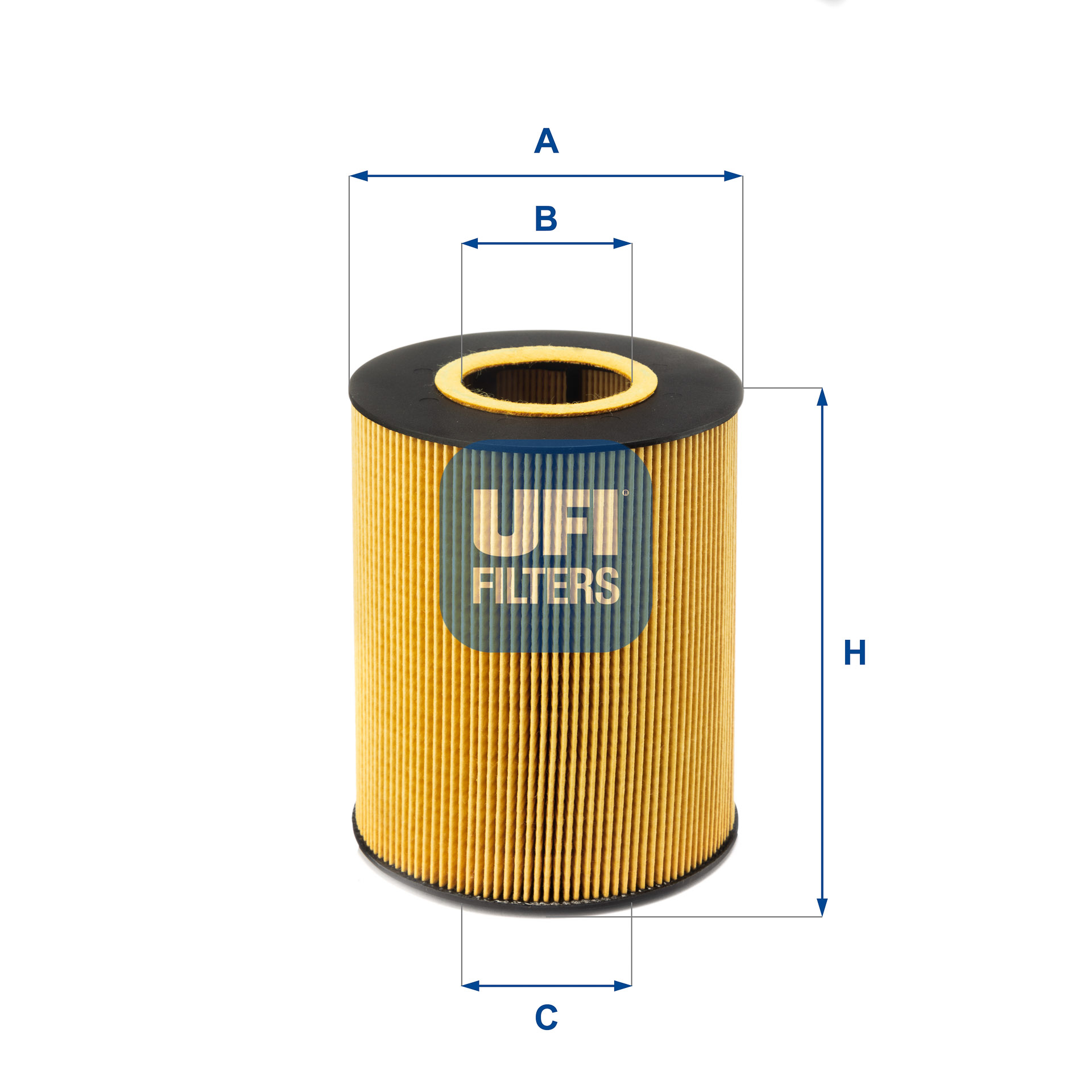 Filtro olio UFI 25.016.00