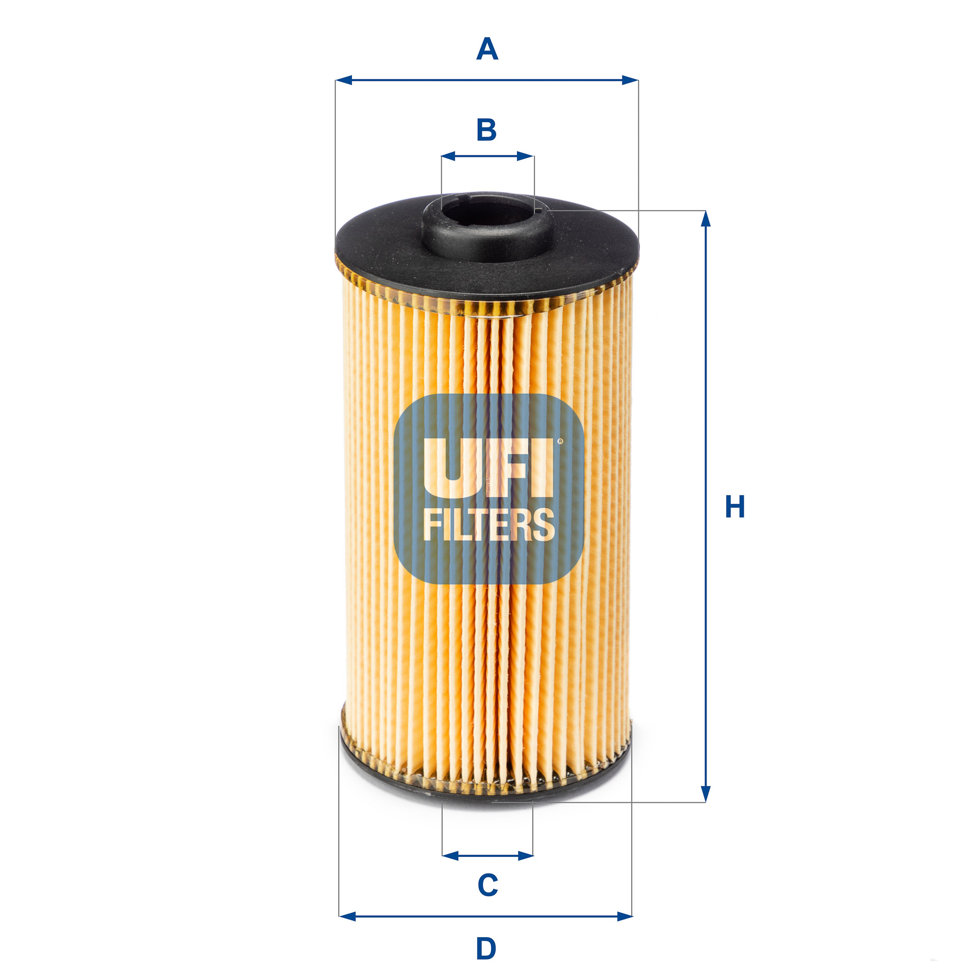 Filtro olio UFI 25.038.00