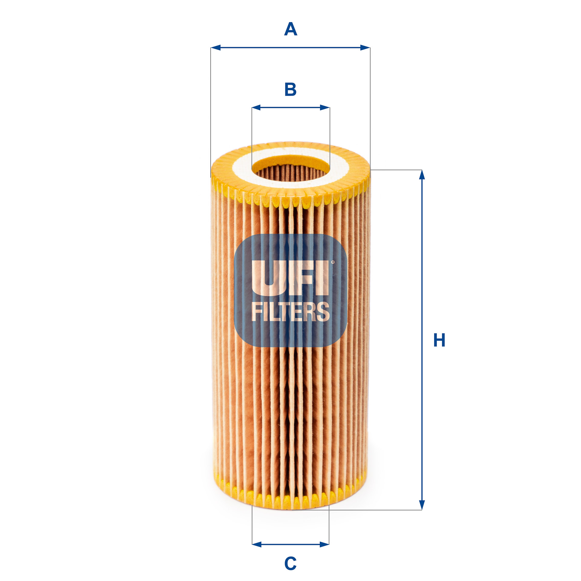 Filtro olio UFI 25.041.00