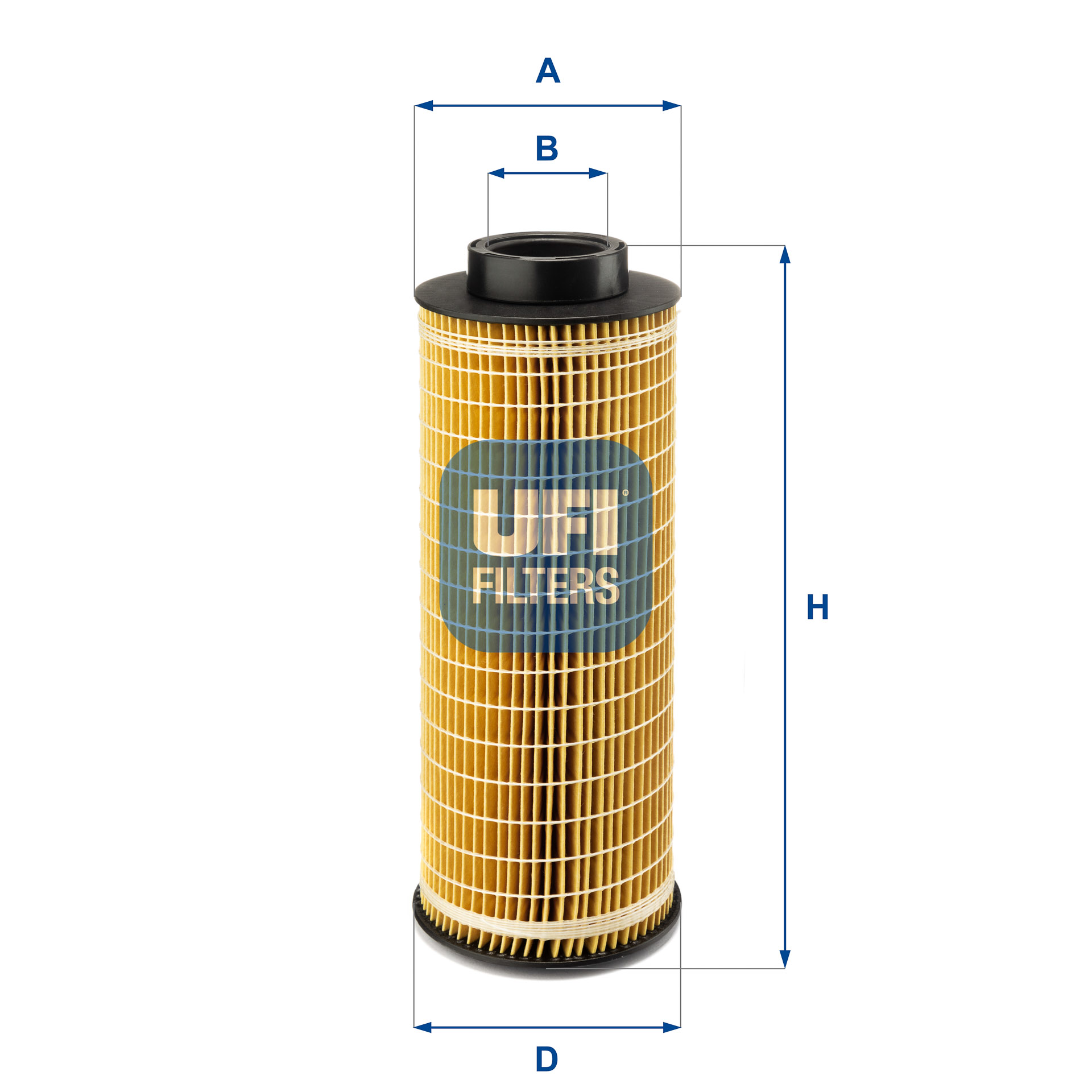Filtro olio UFI 25.044.00