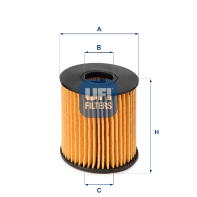 Filtro olio UFI 25.060.00