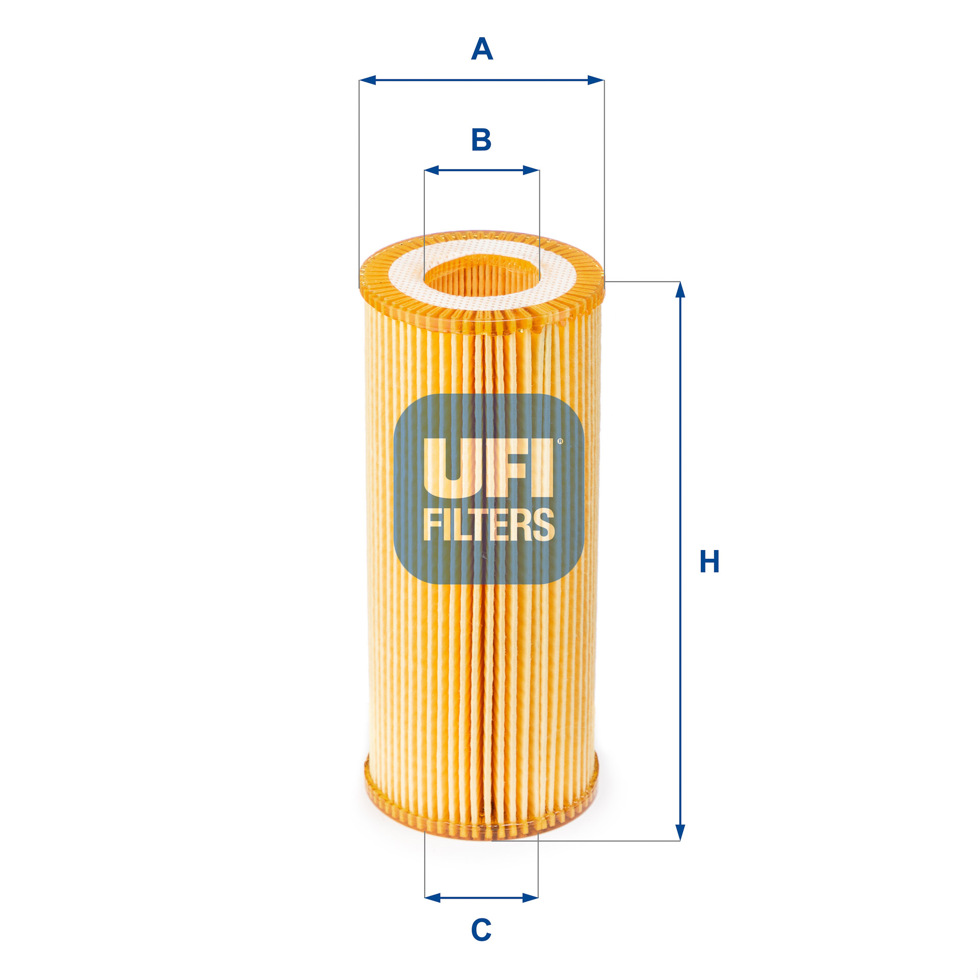 Filtro olio UFI 25.080.00