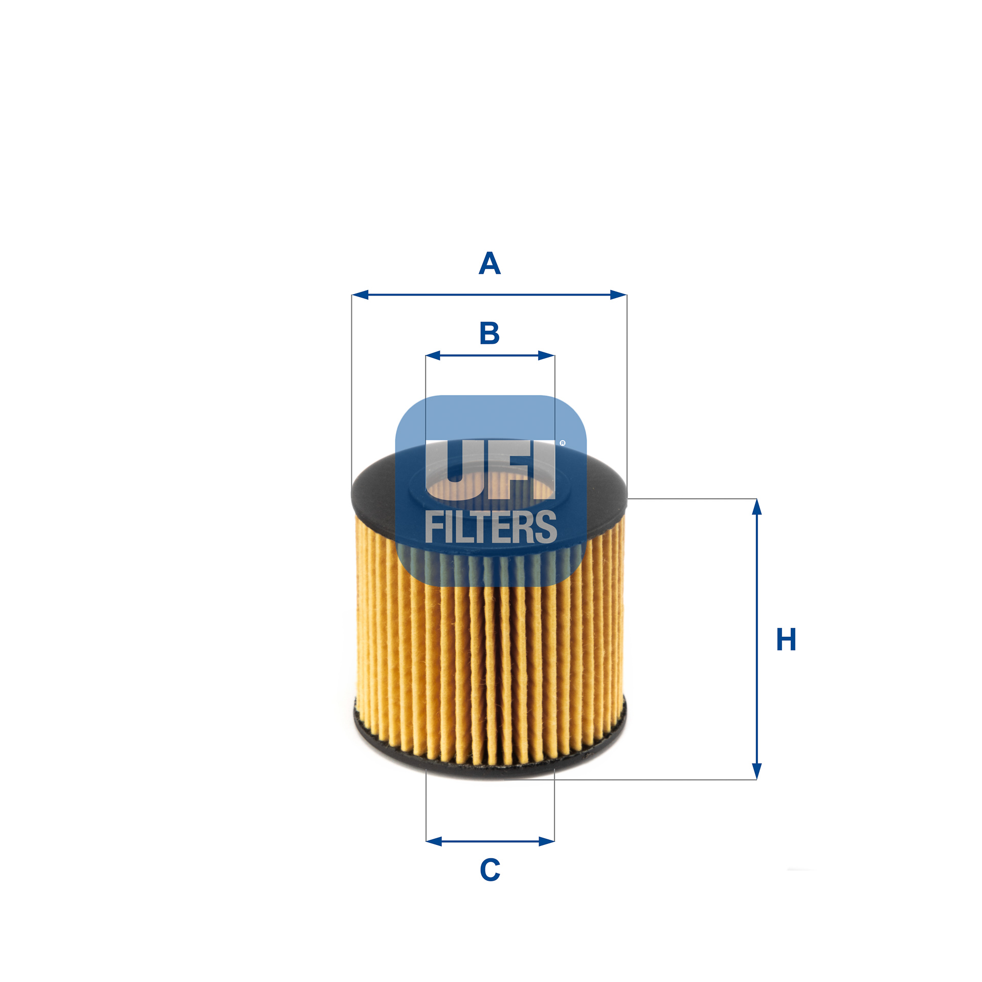 Filtro olio UFI 25.086.00