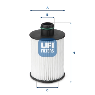 Filtro olio UFI 25.093.00