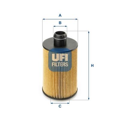 Filtro olio UFI 25.112.00