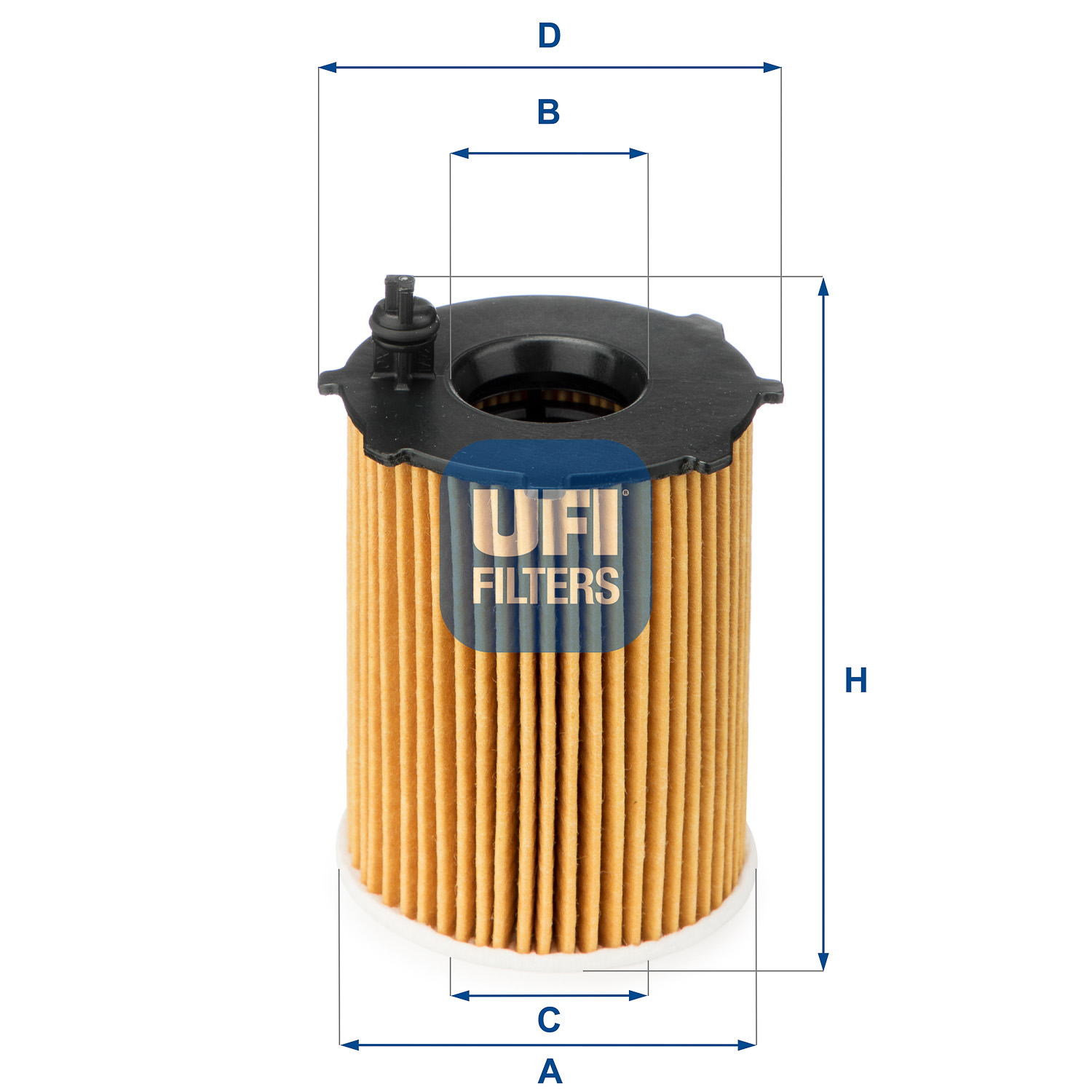 Filtro olio UFI 25.128.00