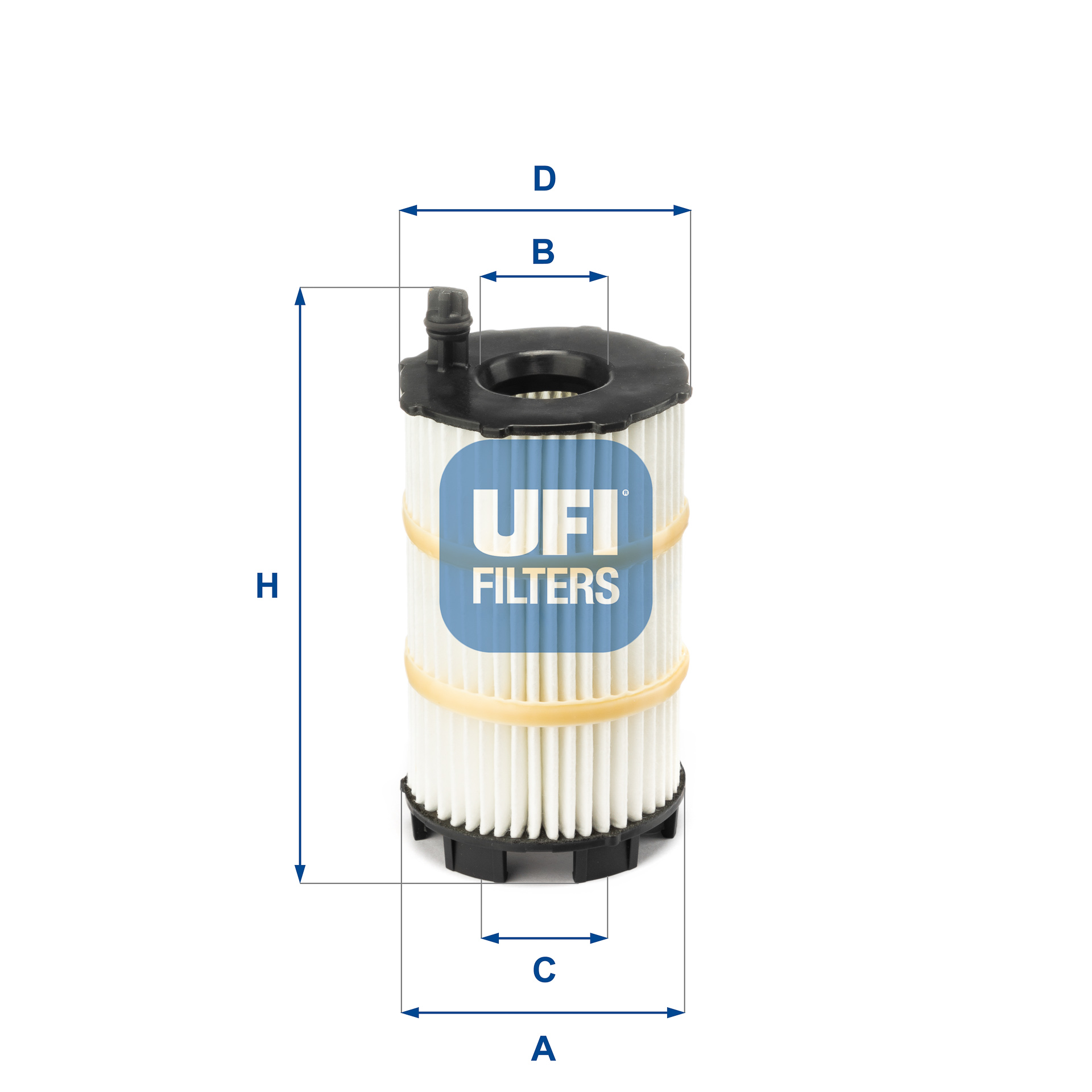 Filtro olio UFI 25.143.00