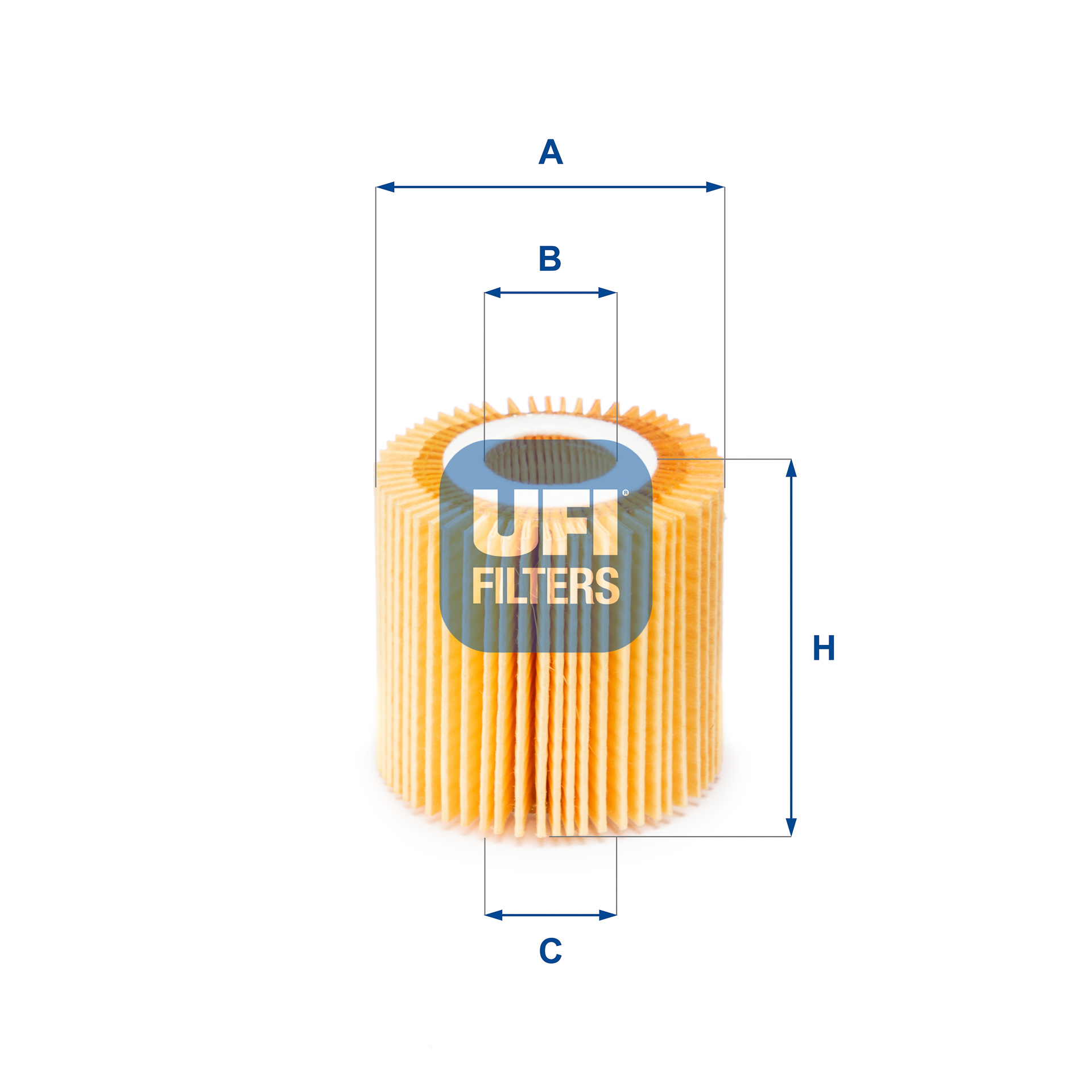 Filtro olio UFI 25.150.00