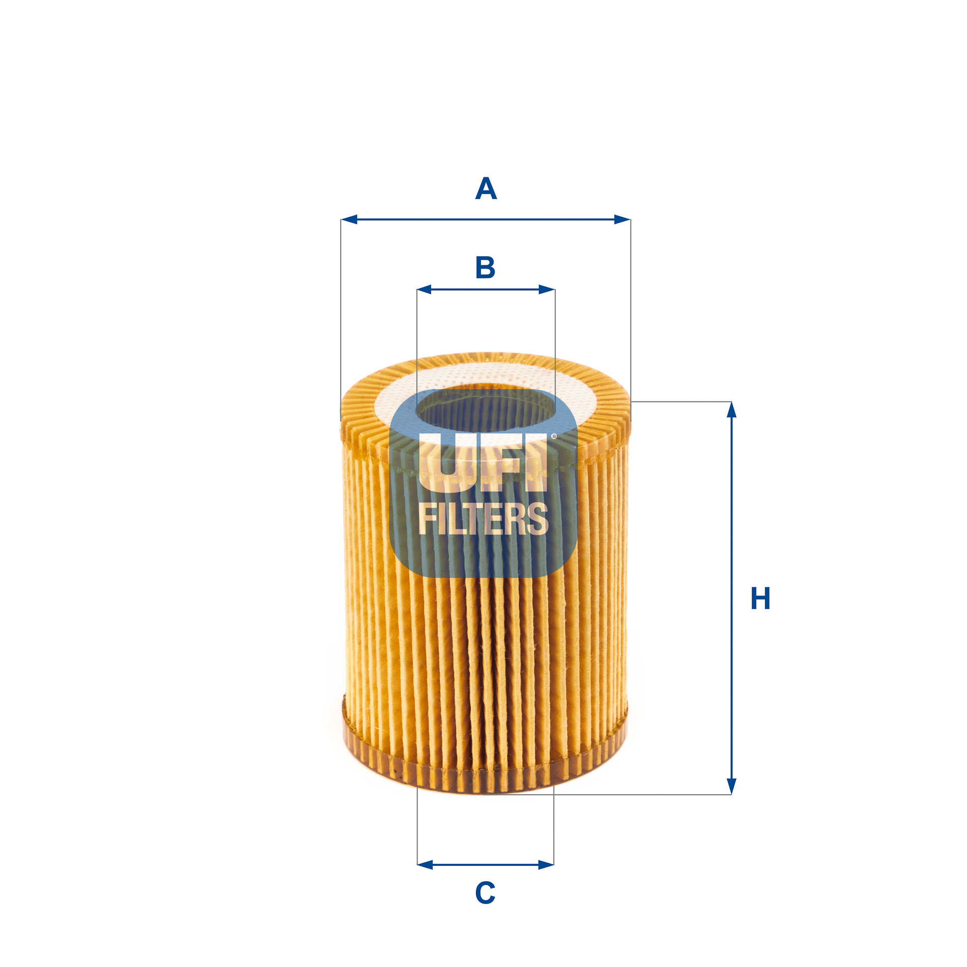 Filtro olio UFI 25.164.00