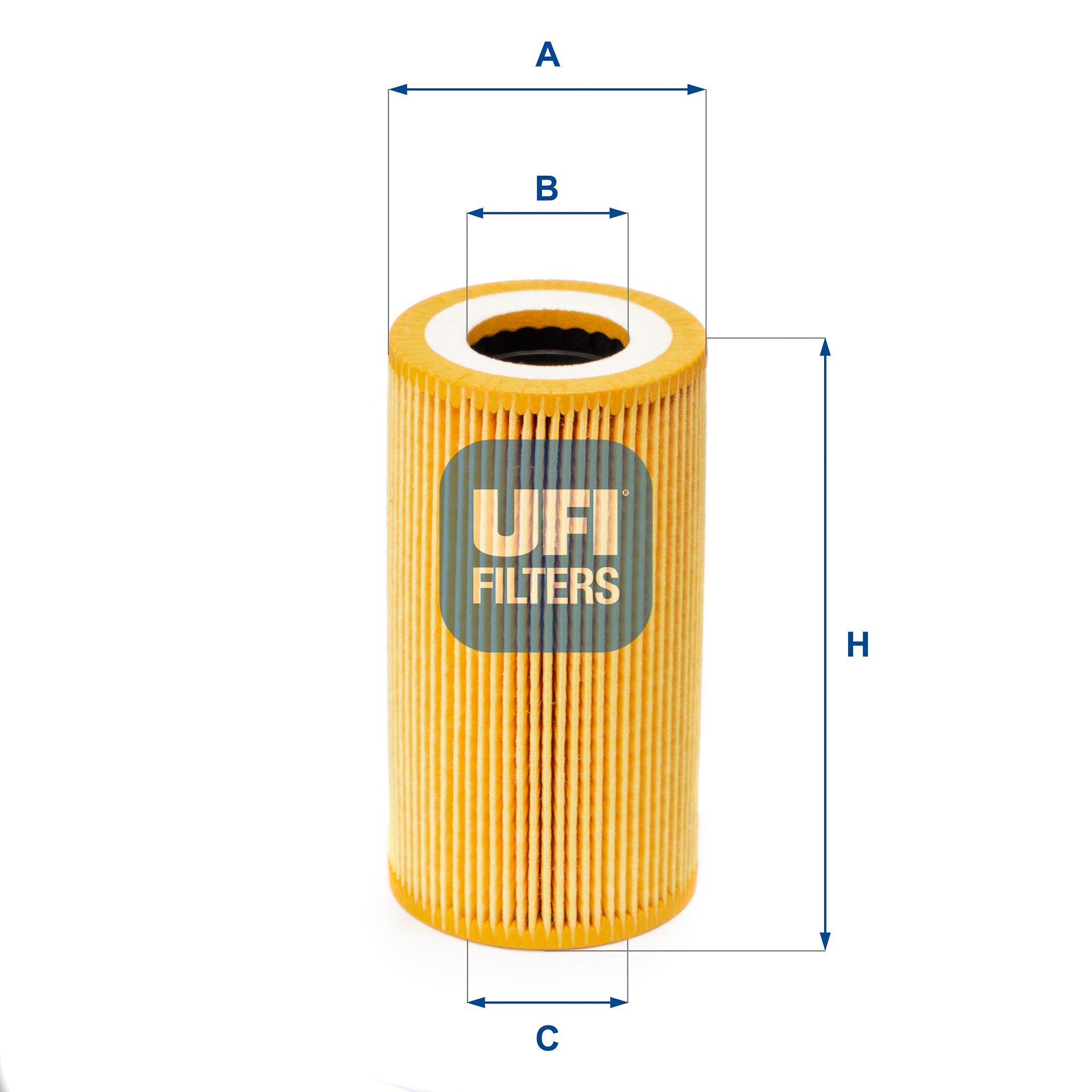 Filtro olio UFI 25.165.00
