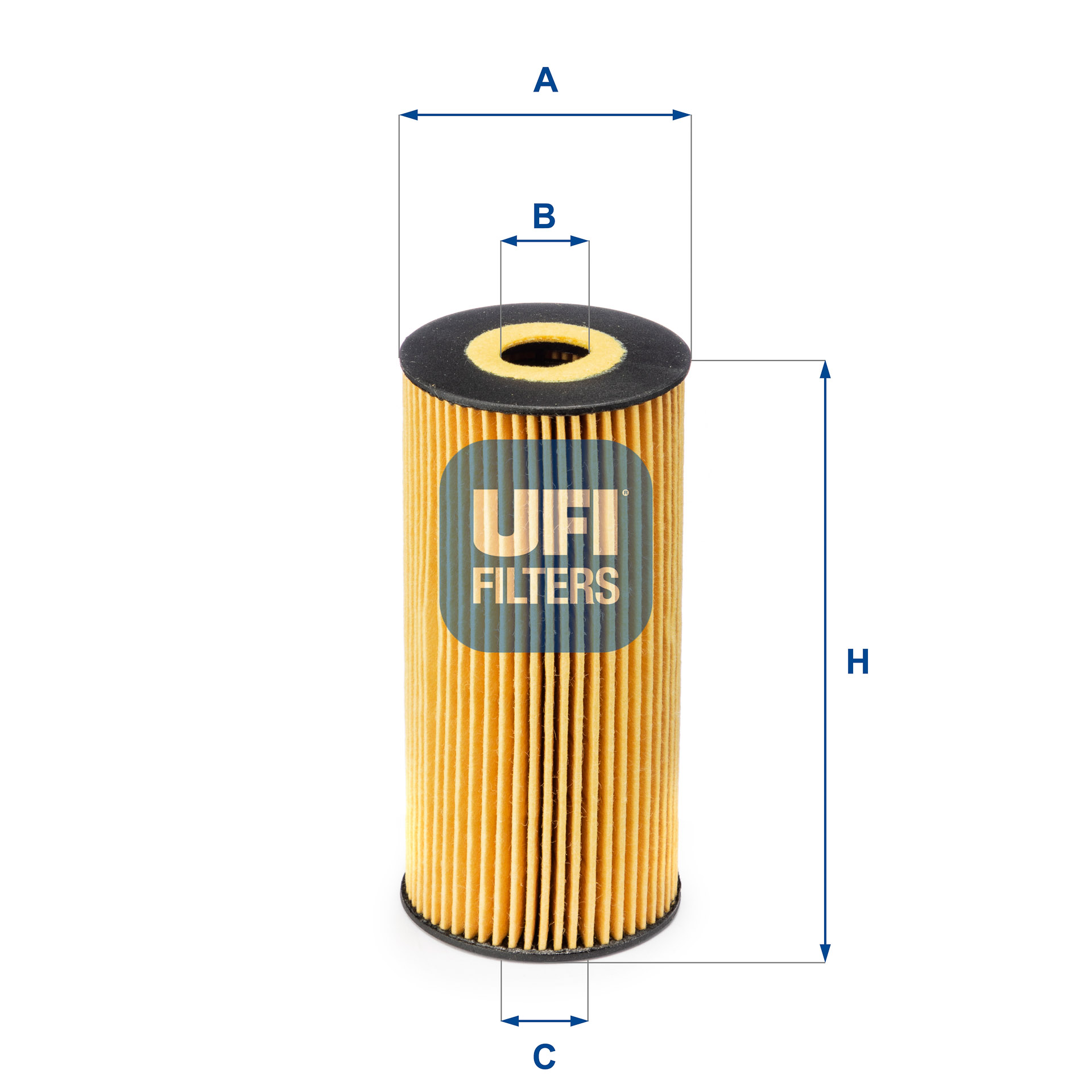 Filtro olio UFI 25.166.00