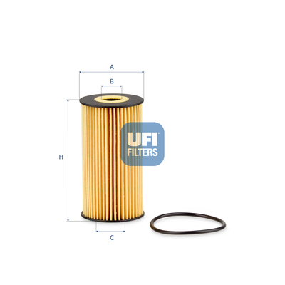 Filtro olio UFI 25.170.00