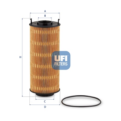 Filtro olio UFI 25.206.01