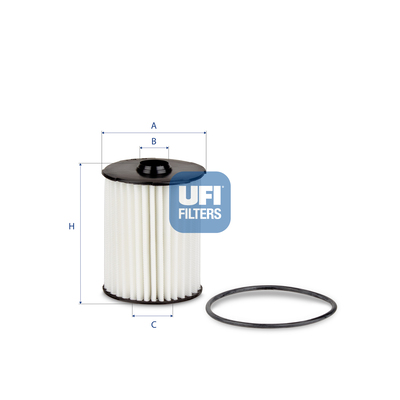 Filtro olio UFI 25.228.00