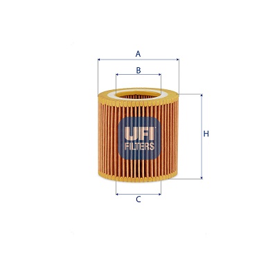 Filtro olio UFI 25.232.00