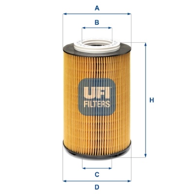 Filtro olio UFI 25.235.00
