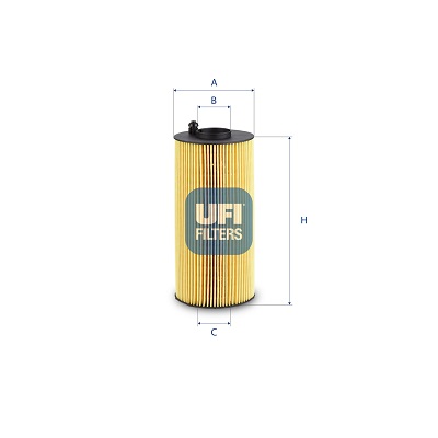 Filtro olio UFI 25.240.00