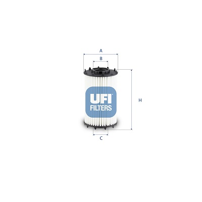 Filtro olio UFI 25.259.00