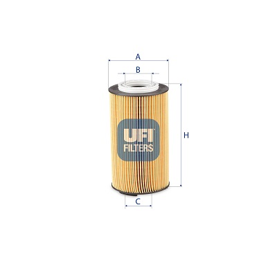 Filtro olio UFI 25.260.00